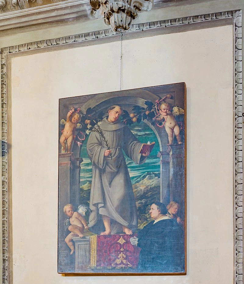 Il Romanino-208-Sant'Antonio da Padova-Duomo di Salò
